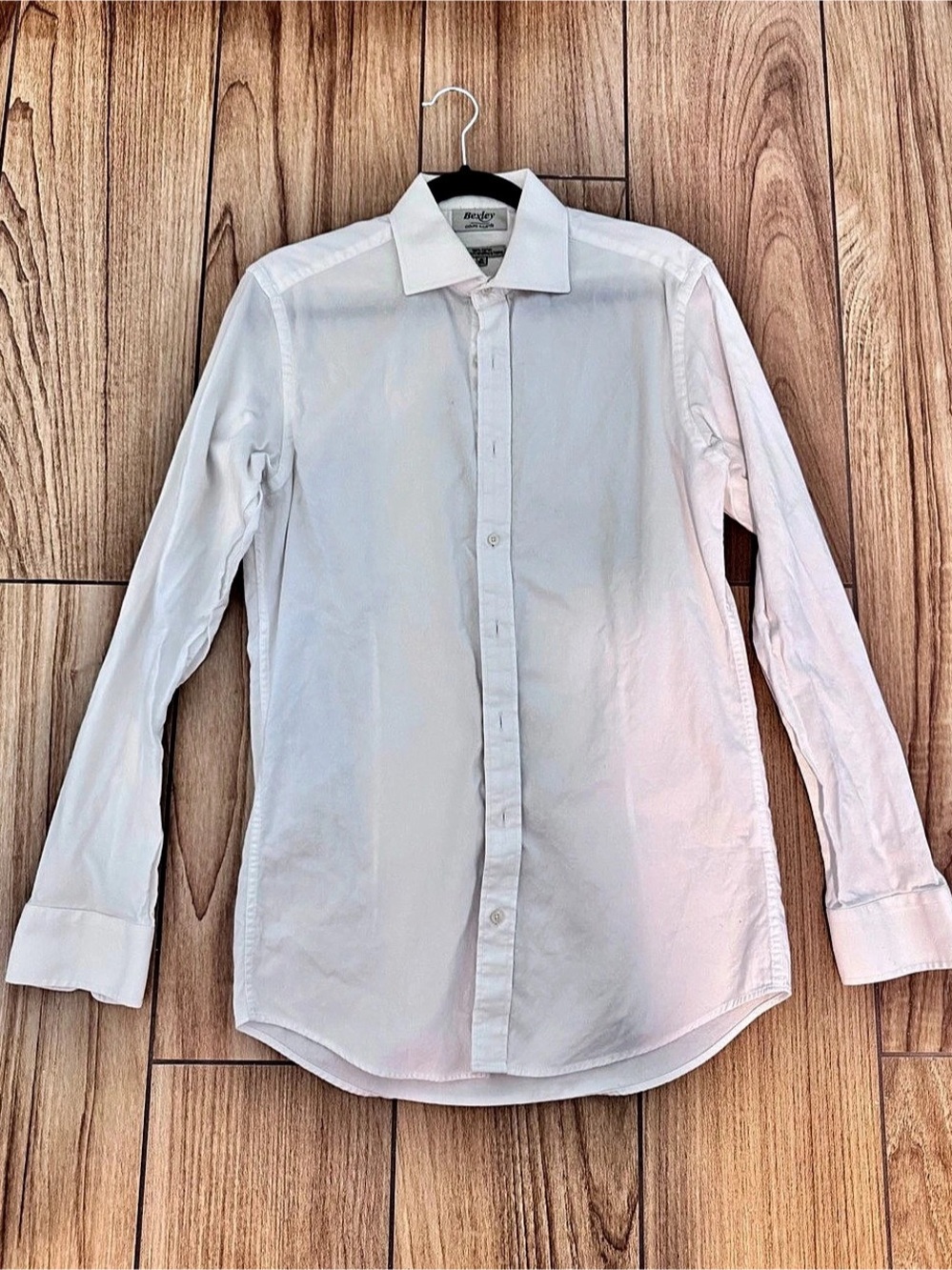 Bexley White Long Sleeve Dress Shirt